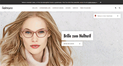 Desktop Screenshot of fielmann.de